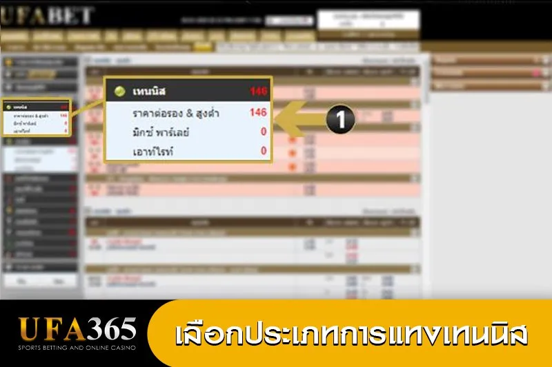 วิธีแทงเทนนิส